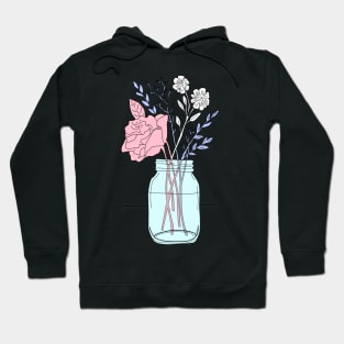 Transgender Pride Flower Bouquet Hoodie